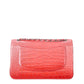 Chanel Jumbo Double Flap Bag in ombré red crocodile leather with silver-tone CC turn-lock closure, double flap silhouette, and interwoven chain-and-leather shoulder straps.