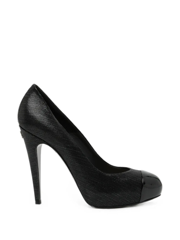 Chanel Metallic Pumps