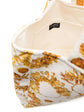 Chanel cotton towelling tote bag, close-up of fabric texture