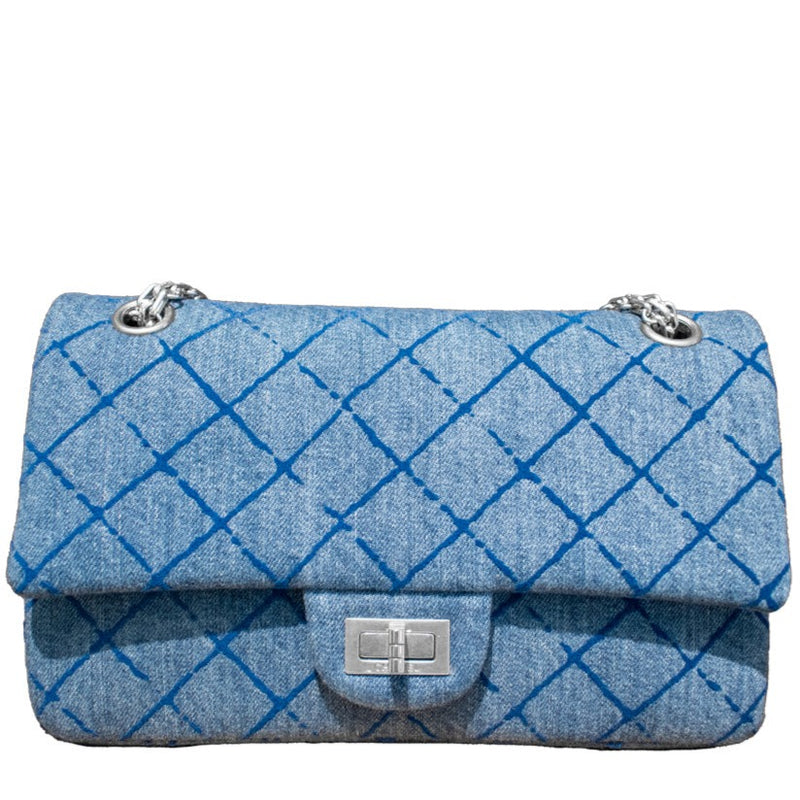Chanel Re-issue Denim Flap Bag, front view
