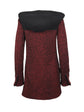 Red Tweed Duffle Coat
