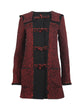 Red Tweed Duffle Coat