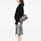 Chanel Silk Ribbon Classic Flap bag, side view with chain strap