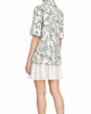 Chanel autumn flower-print blazer with multicolour floral design, tailored jacket for stylish seasonal wear.