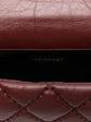Chanel Tweed Airlines Single Flap Bag, detail of the CC turn-lock fastening