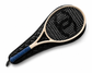 Vintage Chanel CC Tennis Racket with Original Quilted Leatherette Case