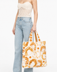 Chanel beach bag, view showing top handles