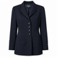Navy layered pockets blazer by Chanel, tailored blazer with multiple front pockets and structured fit.