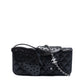 Chanel quilted lambskin butterfly clutch with chain strap, featuring a textured quilted design and elegant butterfly detail.