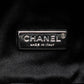 Chanel quilted lambskin butterfly clutch with chain strap, featuring a textured quilted design and elegant butterfly motif.