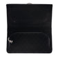 Crystal Embellished Velvet Clutch Black