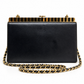 Egypt Gold and Black Framed Minaudière Clutch