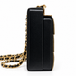 Egypt Gold and Black Framed Minaudière Clutch