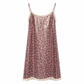 Miu Miu leopard print dress displayed from the back, featuring a stylish and fitted design with bold animal print fabric.