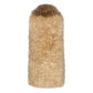 Chloé Mongolian lamb fur gilet, soft and plush coat with luxurious fur, sleeveless design, neutral color, worn open.