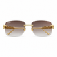 Cartier Clash De Cartier sunglasses with bold black frames and dark tinted lenses, stylish and luxurious eyewear for men and women.