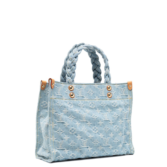 Monogram Denim Let Go PM Tote