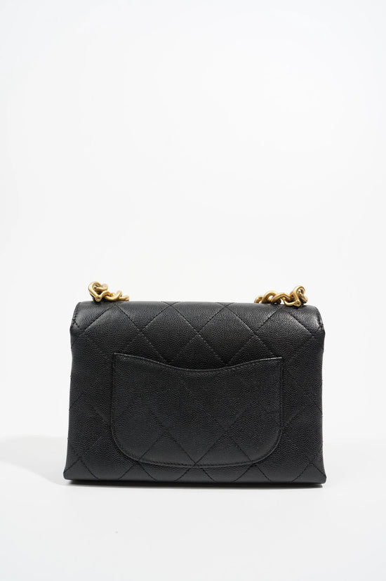 Bracelet on Chain Quilted Mini Flap Bag