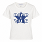 Dior graphic print white T-shirt with bold design, casual tops, featuring the Dior logo and artistic graphic on the front.