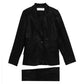 Dior wool pinstripe suit set featuring tailored blazer and matching trousers, classic and sophisticated men&
