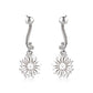 Sol y Sombra Diamond Sun Earrings