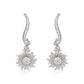 Sol y Sombra Diamond Sun Earrings