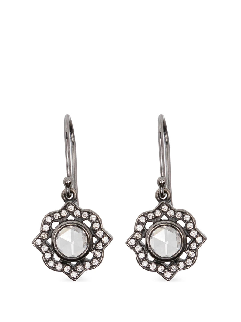 Nova Drop Diamond Earrings