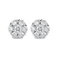 Van Cleef Fleurette Diamond Earrings