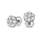 Van Cleef Fleurette Diamond Earrings