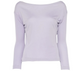 Emilio Pucci lilac silk long-sleeve top featuring a smooth, elegant fabric and classic design, perfect for stylish casual wear.
