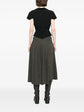Fendi Short Sleeve Corset Top