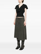 Fendi Short Sleeve Corset Top