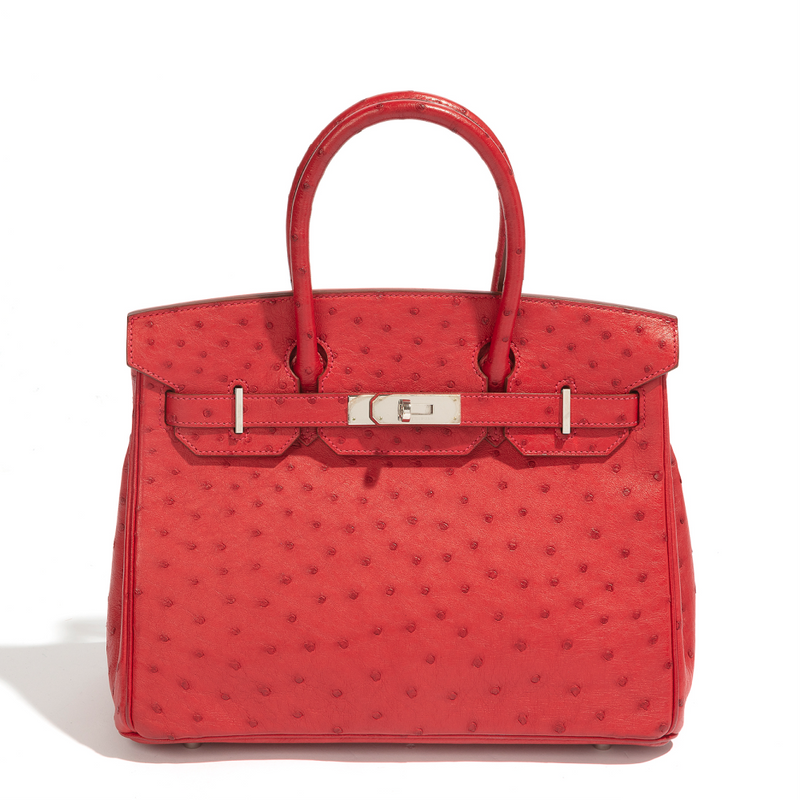 Birkin 30 Exotic Red PHW