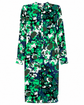 Green abstract print dress from Other Designers, showcasing a stylish dress with vibrant, artistic patterns and a flattering fit.