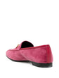 Gucci Pink Velvet Loafers