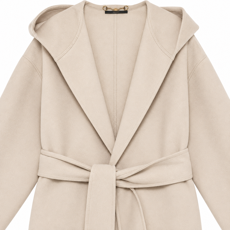 Gucci wool wrap coat featuring a stylish design, tailored fit, and classic silhouette, perfect for sophisticated winter wear.