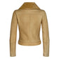 Beige Shearling Jacket