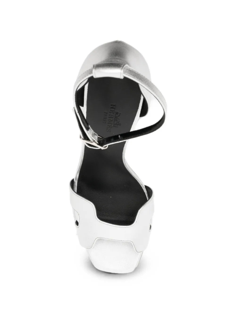 Pre-owned HERMÈS Joy 70 sandals with tan leather straps and open-toe design, featuring elegant craftsmanship and stylish detailing.