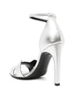 Pre-owned HERMÈS Joy 70 Sandals with tan leather straps and open toe design, displayed on a neutral background.