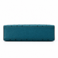 Hermès Kelly Pochette in Bleu Colvert ostrich leather with gold hardware, showcasing the elegant handbag&