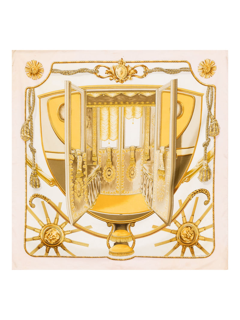 Hermès Coach Scarf by Françoise de la Perrière 90 scarves, image 1