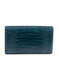 Hermès Constance Wallet in smooth leather with gold hardware, featuring multiple card slots and a sleek, compact design.