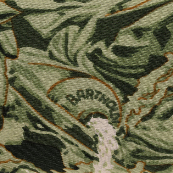 La Fontaine De Bartholdi Silk Scarf 90