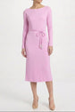 Pink Long Sleeve Dress