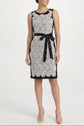 Floral Lace & Tulle Midi Dress