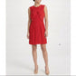 Bow Detailing Red Dress