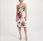Floral Print Silk Slip Dress