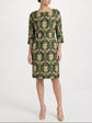 Fall 2003 Pink & Green Floral Dress