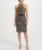 2009 Polka Dot Silk Halterneck Dress