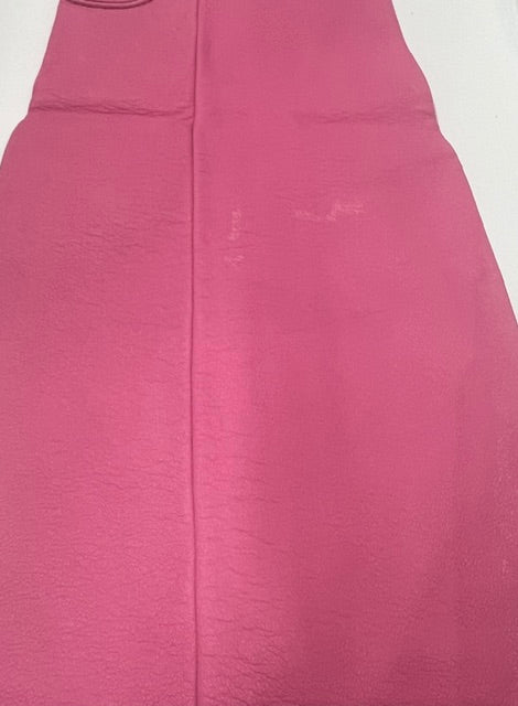 2018 Barbie mid-length fingerless gloves by Chanel in pink, viewed from the front